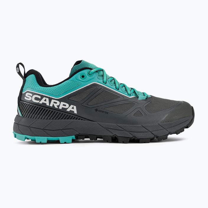 Buty trekkingowe damskie SCARPA Rapid GTX anthracite/turquoise 2