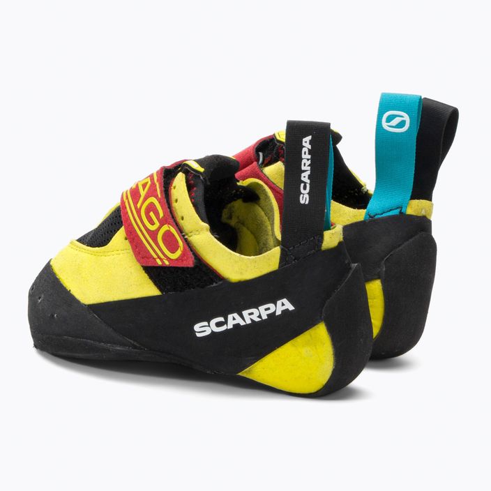 Buty wspinaczkowe dziecięce SCARPA Drago Kid yellow 3