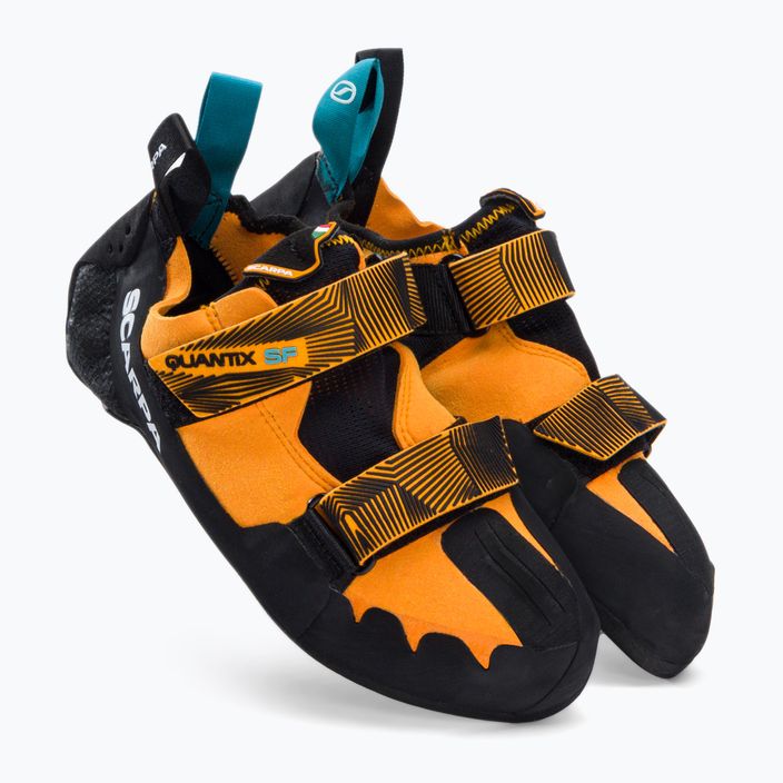 Buty wspinaczkowe męskie SCARPA Quantix SF bright orange 4