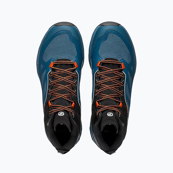 Buty trekkingowe męskie SCARPA Rapid Mid GTX cosmic blue/orange 16