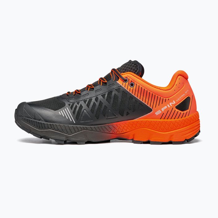 Buty do biegania męskie SCARPA Spin Ultra GTX orange fluo/black 10