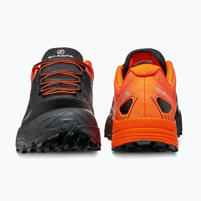 Buty do biegania męskie SCARPA Spin Ultra GTX orange fluo/black 11