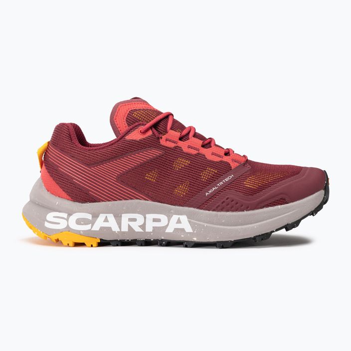 Buty do biegania damskie SCARPA Spin Planet deep red/saffron 2