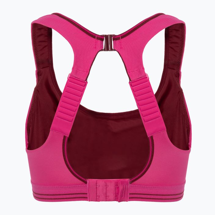 Biustonosz treningowy Shock Absorber Ultimate Run Bra pink 5