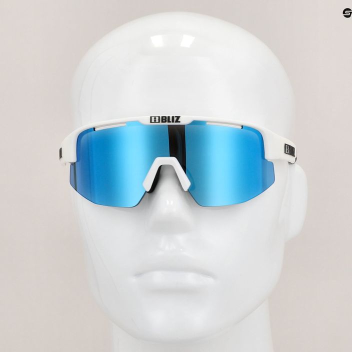 Okulary przeciwsłoneczne Bliz Matrix Small matt white/smoke blue multi 7