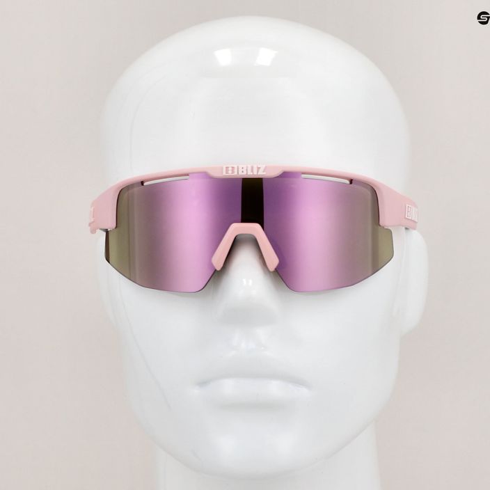 Okulary przeciwsłoneczne Bliz Matrix Small matt powder pink/brown rose multi 7