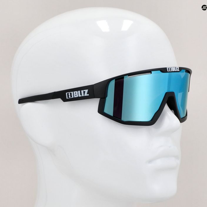 Okulary przeciwsłoneczne Bliz Fusion matt black/smoke blue multi 8