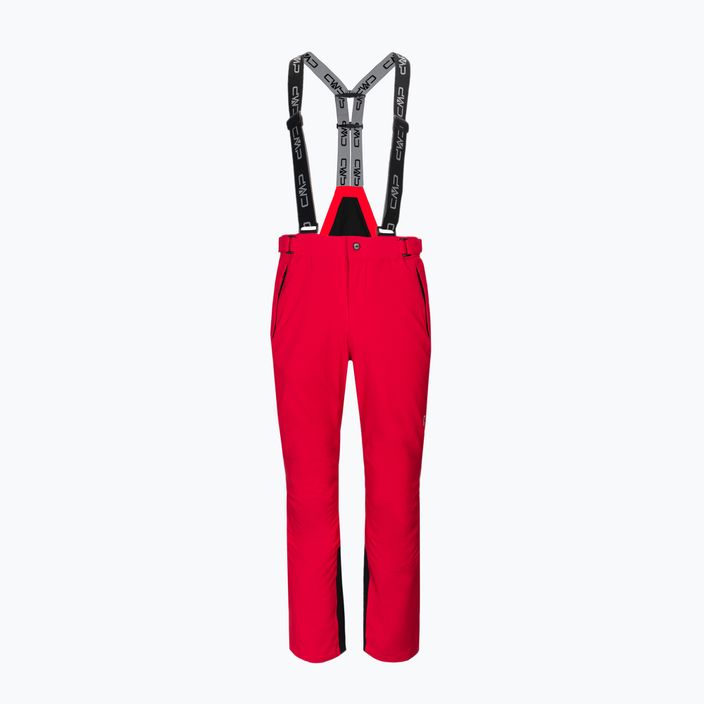 Spodnie narciarskie męskie CMP czerwone 3W17397N/C580 12