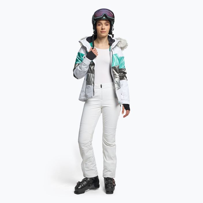 Spodnie narciarskie damskie CMP białe 3W05376/A001 2