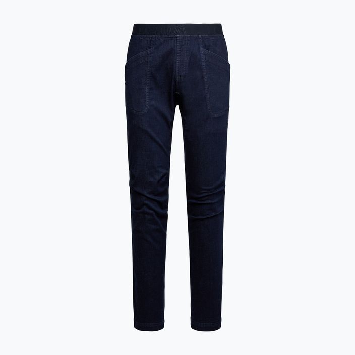 Spodnie wspinaczkowe męskie La Sportiva Cave Jeans jeans/deep sea