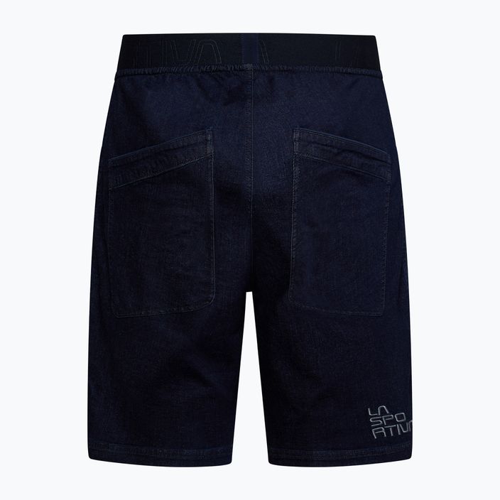 Spodenki wspinaczkowe męskie La Sportiva Mundo Short jeans/deep sea 2