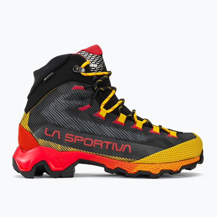 Buty trekkingowe męskie La Sportiva Aequilibrium Hike GTX carbon/yellow 2