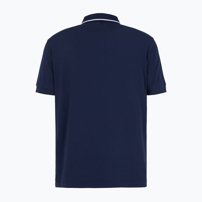 Koszulka polo męska EA7 Emporio Armani Train Visibility navy blue 2