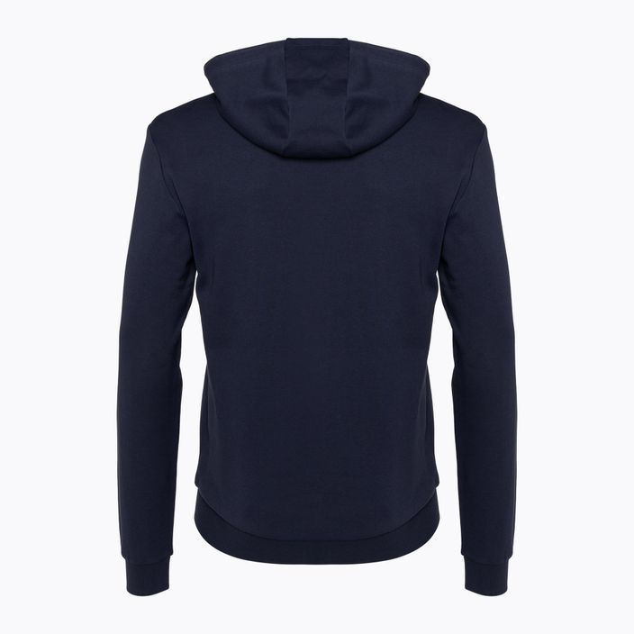 Bluza męska EA7 Emporio Armani Train Logo Series Oversize Logo Hoodie Coft navy blue 2