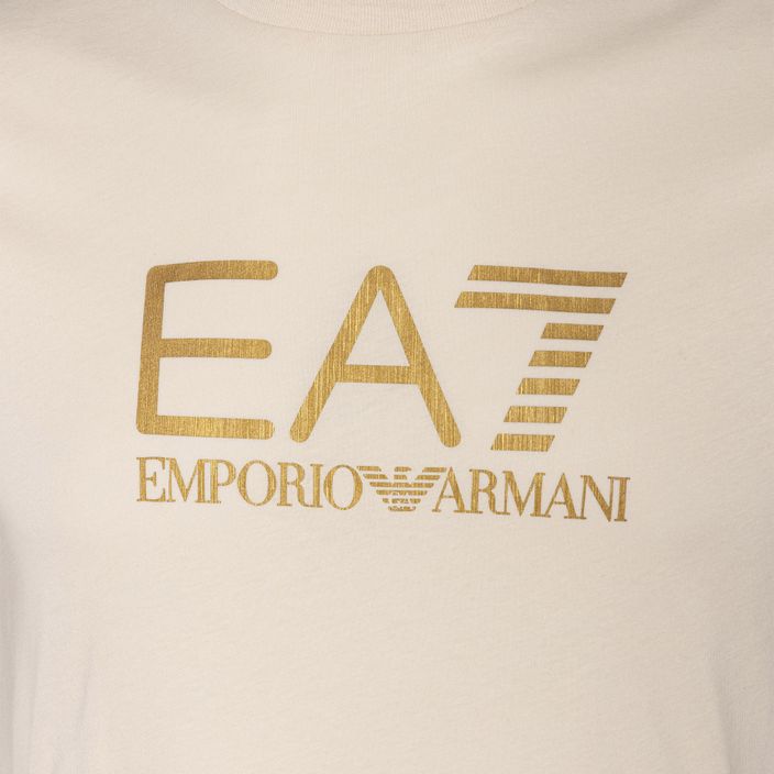 Koszulka męska EA7 Emporio Armani Train Gold Label Tee Pima Big Logo rainy day 3