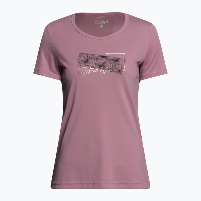 Koszulka damska CMP różowa 38T6656/C602