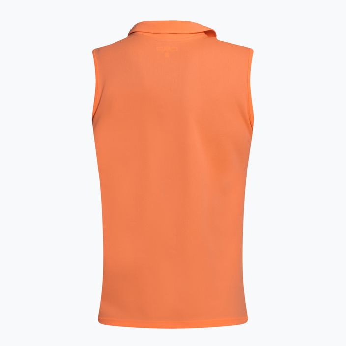 Koszulka polo damska CMP pomarańczowa 3T59776/C588 2
