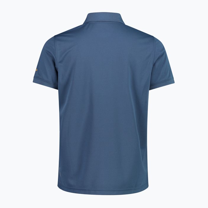 Koszulka polo męska CMP 3T60077 bluesteel 3