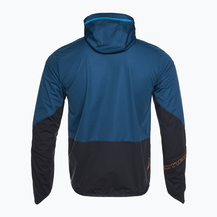 Kurtka softshell męska CMP 34A7547 Fix Hood bluesteel 5