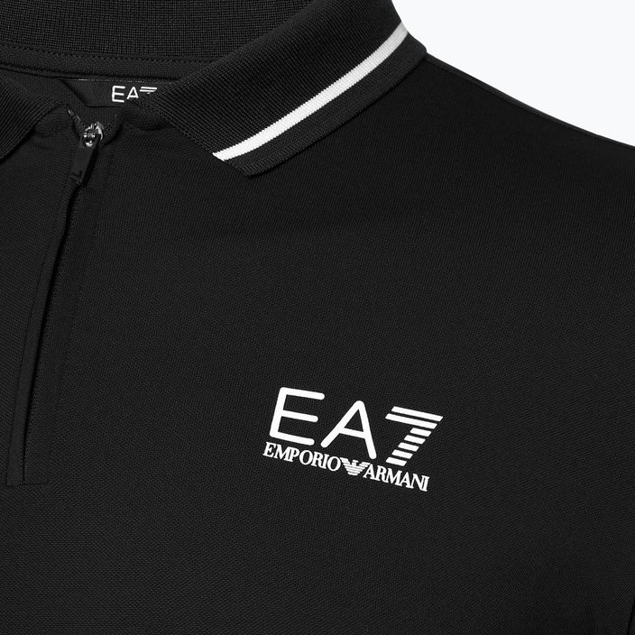 Koszulka męska EA7 Emporio Armani Golf Pro Polo black 3