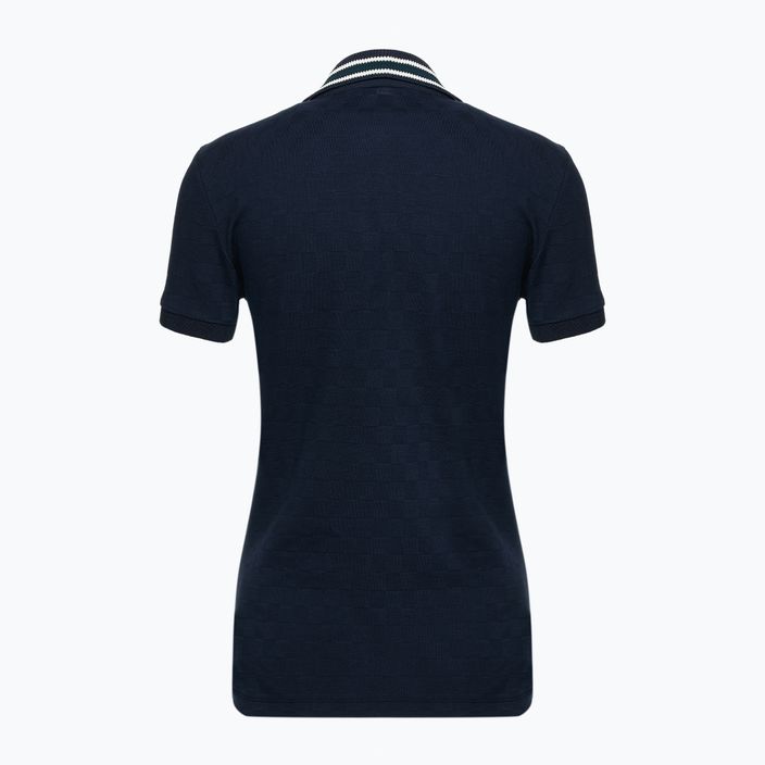 Koszulka damska EA7 Emporio Armani Golf Pro Polo Damier armani blue 2