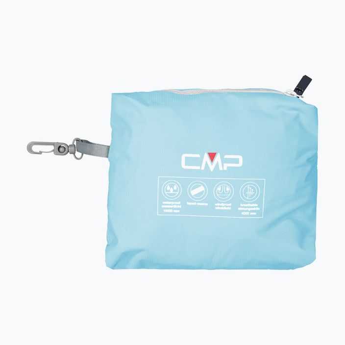 Kurtka przeciwdeszczowa dziecięca CMP niebieska 39X7985/L430 7