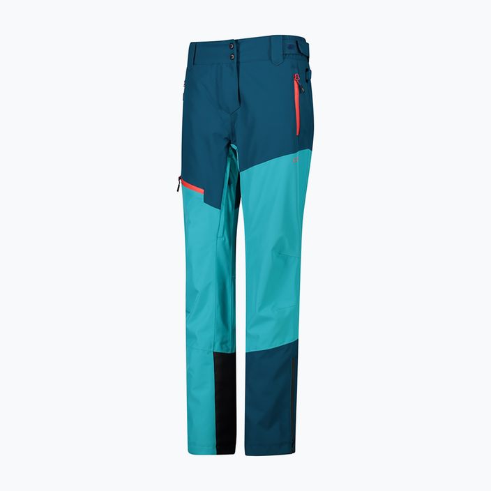 Spodnie skiturowe damskie CMP niebieskie 32W4196 9