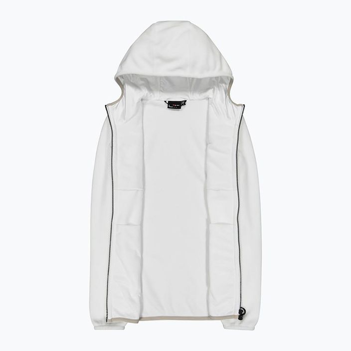 Bluza polarowa damska CMP Fix Hood biała 32H0386/A001 3