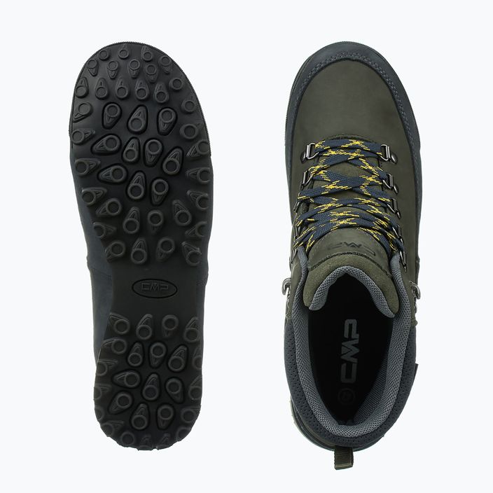 Buty trekkingowe męskie CMP Heka Wp zielone 3Q49557 15