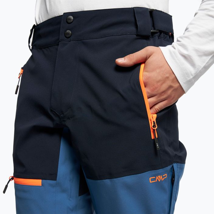 Spodnie skiturowe męskie CMP niebieskie 32W3667 5