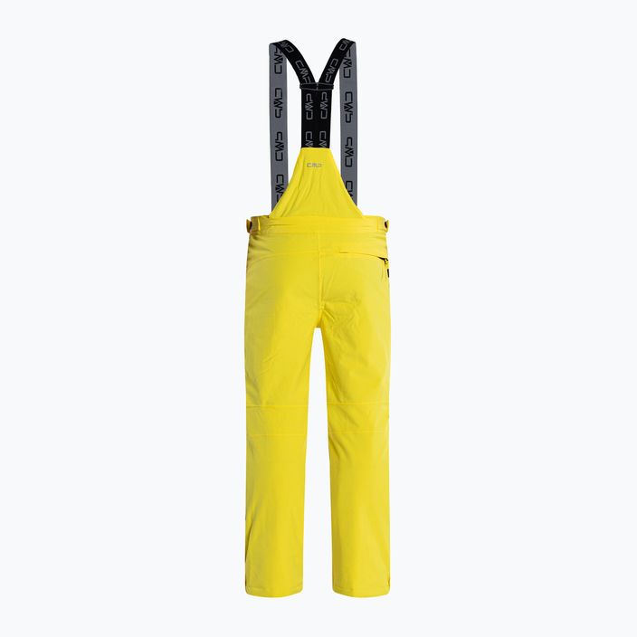Spodnie narciarskie męskie CMP żółte 3W17397N/R231 2