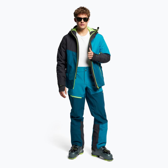 Spodnie skiturowe męskie CMP zielone 32W3667 2