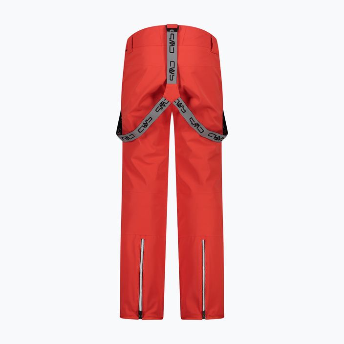 Spodnie narciarskie męskie CMP czerwone 3W04467/C589 2