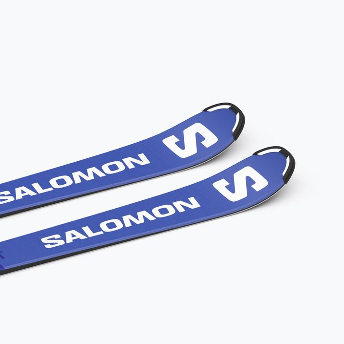 Narty zjazdowe dziecięce Salomon S/Race MT Jr + wiązania L6 race blue/white 9