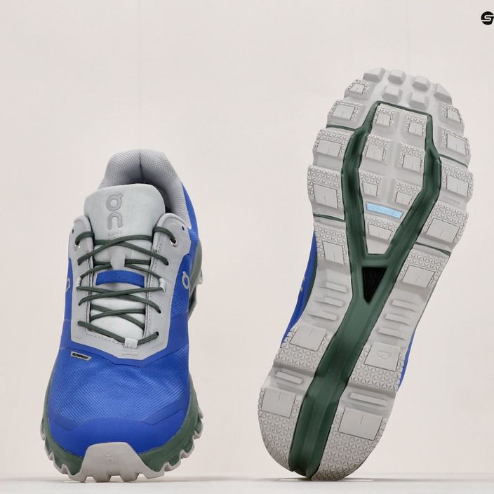 Buty do biegania męskie On Running Cloudventure Waterproof cobalt/ivy 12