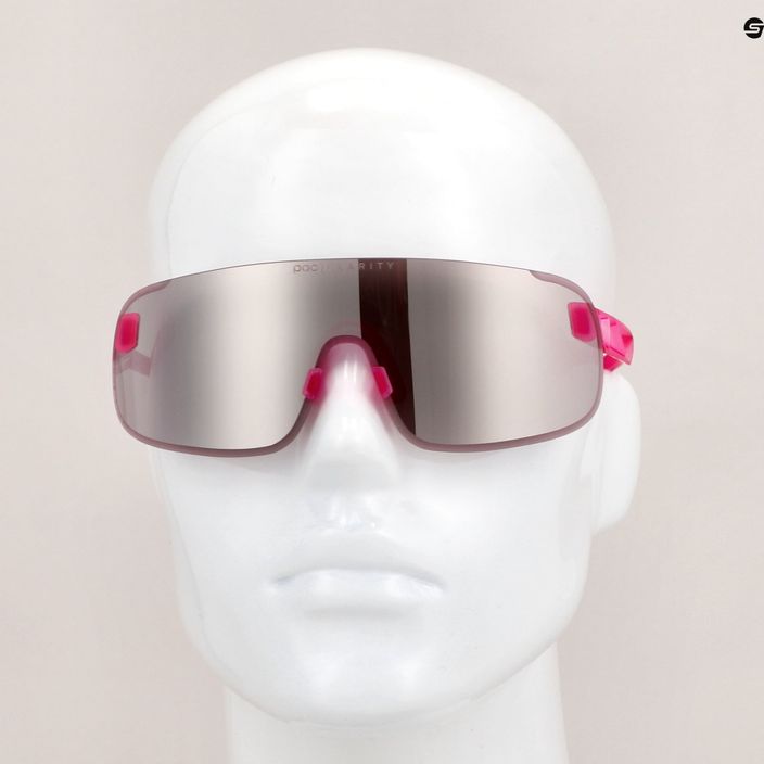 Okulary przeciwsłoneczne POC Elicit actinium pink translucent/clarity road silver 8