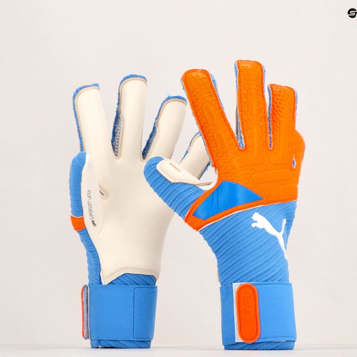 Rękawice bramkarskie PUMA Future Pro Sgc ultra orange/blue glimmer 8