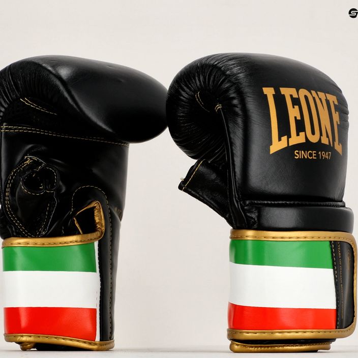 Rękawice bokserskie LEONE 1947 Italy black 8