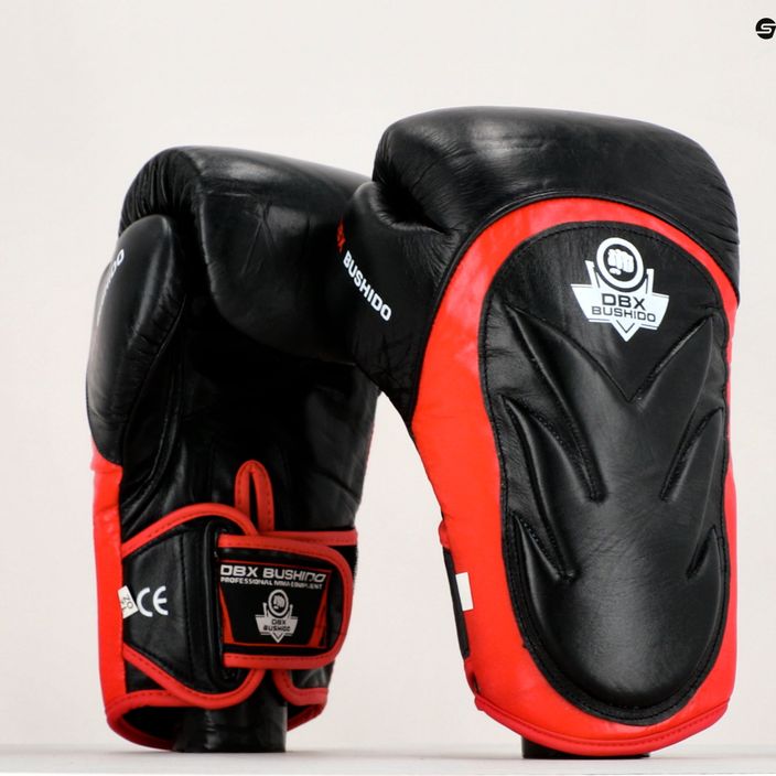 Rękawice bokserskie DBX BUSHIDO Z Systemem Wrist Protect czarne Bb4 6