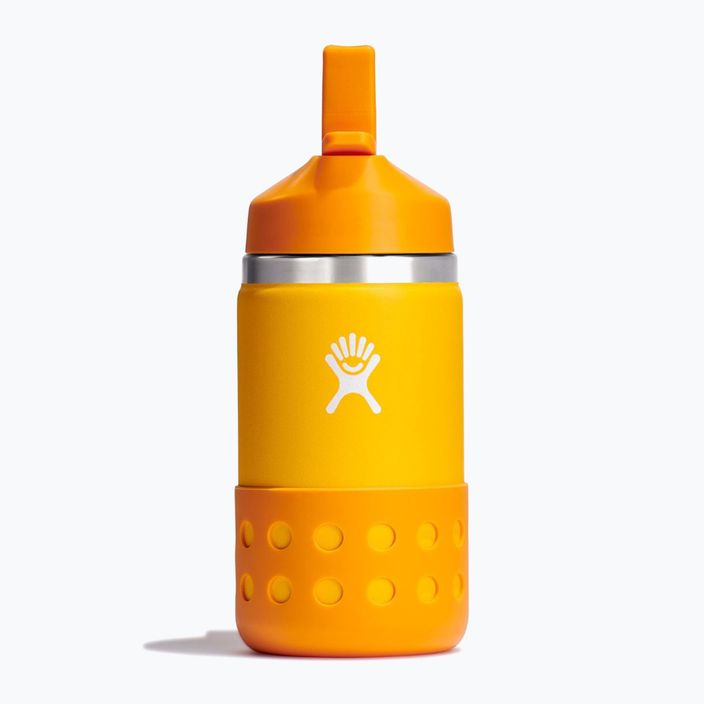 Butelka termiczna Hydro Flask Wide Mouth Straw Lid And Boot 355 ml canary