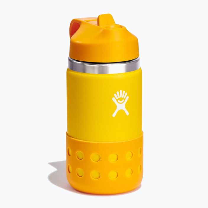 Butelka termiczna Hydro Flask Wide Mouth Straw Lid And Boot 355 ml canary 2