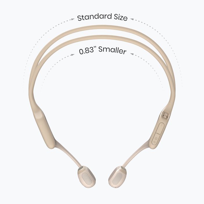 Słuchawki bezprzewodowe Shokz OpenRun Pro Mini beige 3