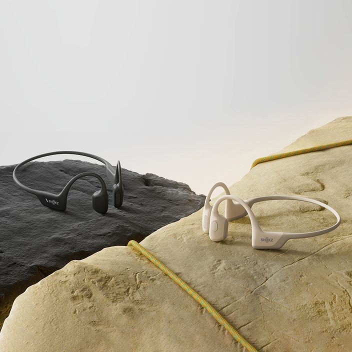 Słuchawki bezprzewodowe Shokz OpenRun Pro Mini beige 4
