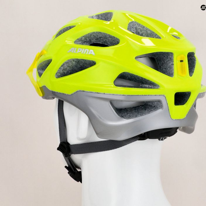Kask rowerowy Alpina Mythos 3.0 L.E. be visible/silver gloss 9