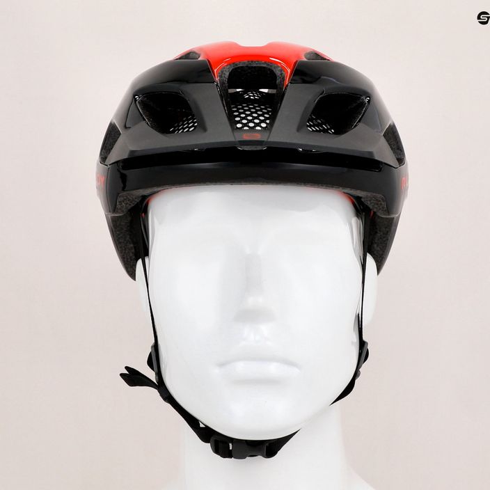 Kask rowerowy Rudy Project Crossway black/red shiny 5