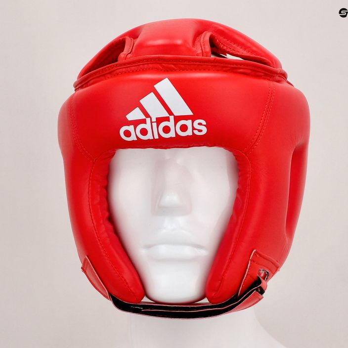 Kask bokserski adidas Rookie czerwony ADIBH01 6