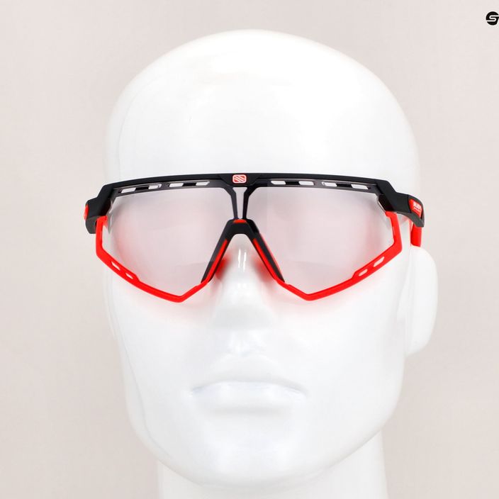 Okulary przeciwsłoneczne Rudy Project Defender black matte/red/impactx photochromic 2 red 9