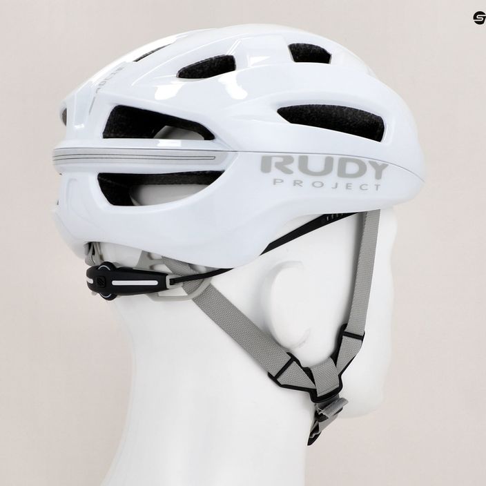 Kask rowerowy Rudy Project Skudo white shiny 12