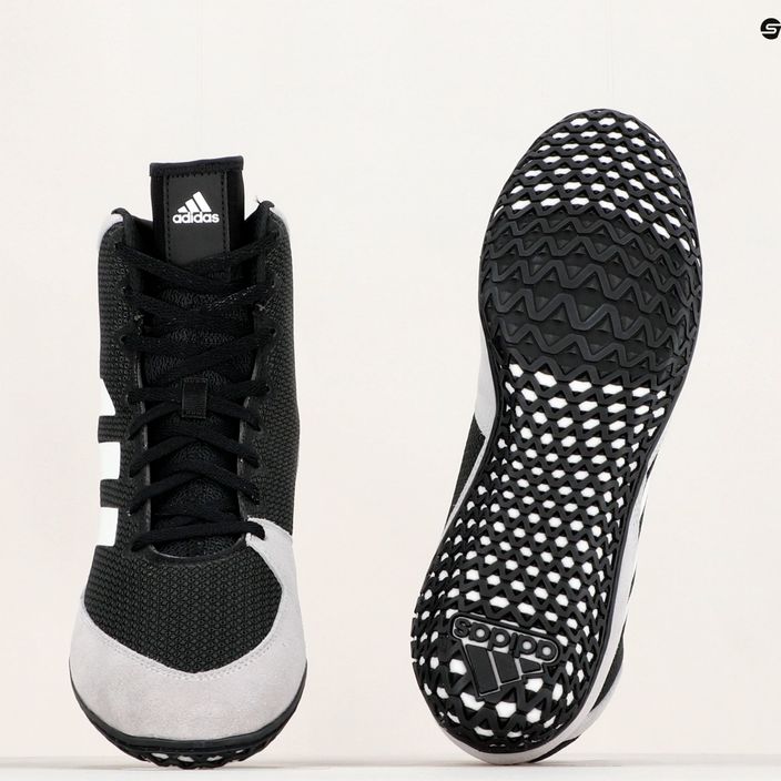 Buty do sportów walki adidas Mat Wizard 5 czarno-białe FZ5381 23