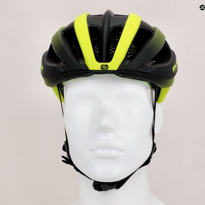 Kask rowerowy Rudy Project Venger Road yellow fluo/black matte 10